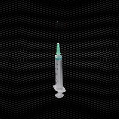 Picture of Sterile syringes 2,5 ml with black needle 22 G x 1 ¼ 100pcs