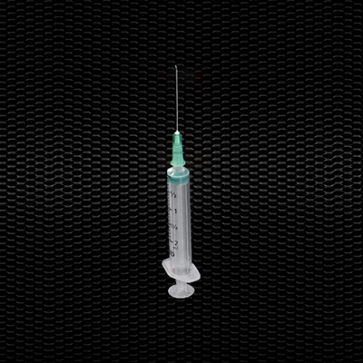 Picture of Sterilās 2,5 ml šļirces ar gaiši zilu adatu 23 G x ¼ 100 gab