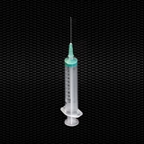 Show details for Sterile syringes 5 ml with black needle 22 G x 1 ¼ 100pcs