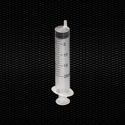 Picture of 	Sterile syringes 10 ml with black needle 22 G x 1 ¼, central cone Luer slip 100pcs