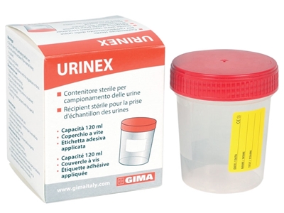 Picture of URINE CONTAINER 120 ml in single box - sterile, 1 pcs.