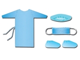 Show details for VISITOR DRESSING KIT, 25 pcs.