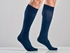 Picture of UNISEX COTTON SOCKS - L - strong compression - blue (pair)