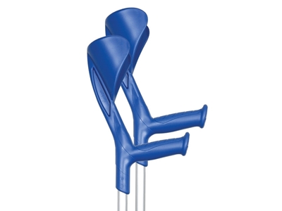 Picture of  EVOLUTION CRUTCHES - blue/gray (pair)