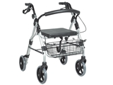 Show details for SILVER ROLLATOR - foldable 1pcs