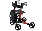 Show details for COMPACT ROLLATOR - foldable - red 1pcs