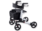 Show details for STYLISH ROLLATOR - foldable - silver 1pcs