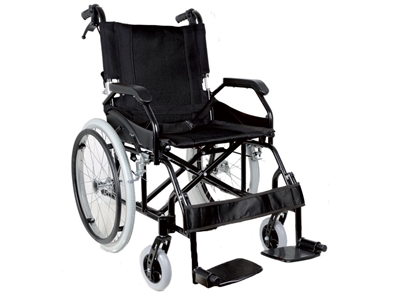 Picture of PRINCE ALUMINIUM WHEELCHAIR - black 1pcs