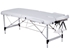 Picture of 2-SECTION ALUMINIUM MASSAGE TABLE - white 1pcs