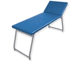Show details for  EXAMINATION COUCH - chromed, blue mattress 1pcs