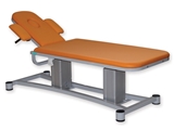 Show details for  SUN 2-SECTIONS HEIGHT ADJUST. TREATMENT COUCH - orange 1pcs