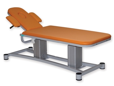 Picture of  SUN 2-SECTIONS HEIGHT ADJUST. TREATMENT COUCH - orange 1pcs