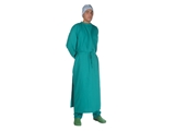 Показать информацию о Хирургический халат - зеленый хлопок - размер 52-56, 1 шт.