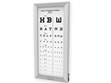 Show details for  ULTRA SLIM LED OPTOMETRIC CHART - Mixed decimal 1pcs