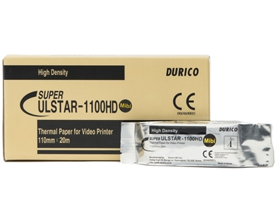 Picture of DURICO VIDEOPRINTER PAPER compatible Mitsubshi K65HM/KP65HM(box of 5)