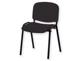 Show details for ISO VISITOR CHAIR - leatherette - black 1pcs