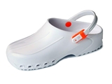 Show details for ULTRA LIGHT CLOGS with straps - 39 - white, pair