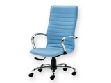 Show details for  ELITE HIGH-BACKED CHAIR - leatherette - any colour 1pcs