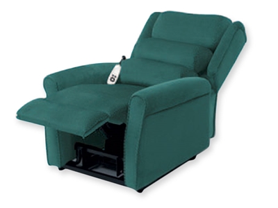 Picture of GINEVRA LIFT ARMCHAIR 2 motors - green 1pcs