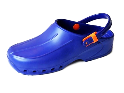 Picture of ULTRA LIGHT CLOGS with straps - 40 - blue, pair