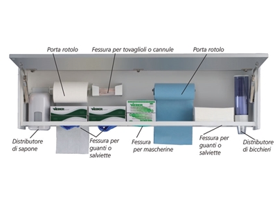 Picture of  MULTI-PURPOSE WALL UNIT - large - colour on request 1pcs