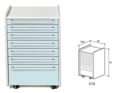 Picture of DRAWER S10 - light blue 1pcs