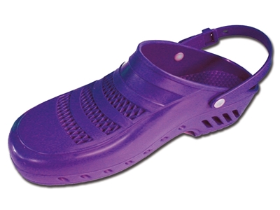 Picture of GIMA CLOGS - with pores and straps - 39-40 - violet, pair