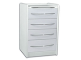 Show details for  MOBILE UNIT GE416 4 drawers 49 cm - white 1pcs