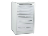 Show details for MOBILE UNIT GE419 6 drawers 49 cm - white 1pcs