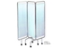 Picture of  3 WING SCREEN with castors - without curtains 1pcs