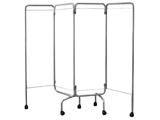 Show details for  4 WING SCREEN with castors - without curtains 1pcs