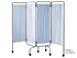 Picture of  4 WING SCREEN with castors - without curtains 1pcs