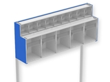Show details for  UPPER DRAWERS for 45660 1pcs