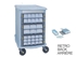 Picture of  DOUBLE FACE PHARMACY TROLLEY - 60 small drawers 1pcs