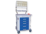 Show details for  AURION DRESSING TROLLEY - blue 1pcs