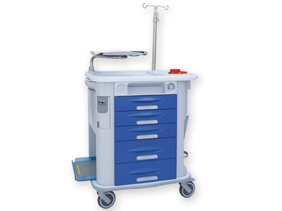 Picture of  AURION EMERGENCY TROLLEY - blue 1pcs