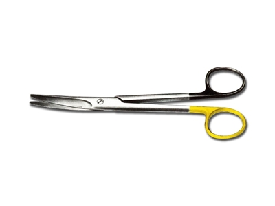 Picture of SUPER CUT WITH T.C. MAYO SCISSORS - curved - 14 cm, 1 pc.