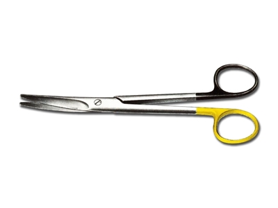 Picture of SUPER CUT WITH T.C. MAYO SCISSORS - curved - 17 cm, 1 pc.