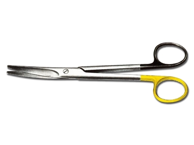 Picture of SUPER CUT WITH T.C. MAYO SCISSORS - curved - 20 cm, pc.