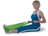 Picture of LATEX-FREE EXERCISE BAND 1.5 m x 14 cm x 0.25 mm - green 1pcs