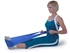 Picture of  LATEX-FREE EXERCISE BAND 1.5 m x 14 cm x 0.35 mm - blue 1pcs