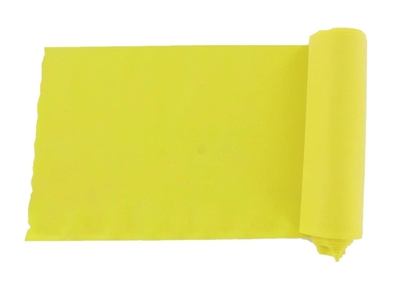 Picture of LATEX-FREE EXERCISE BAND 5.5 m x 14 cm x 0.20 mm - yellow 1pcs