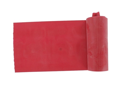 Picture of LATEX-FREE EXERCISE BAND 5.5 m x 14 cm x 0.30 mm - red 1pcs