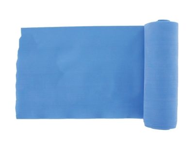 Picture of LATEX-FREE EXERCISE BAND 5.5 m x 14 cm x 0.35 mm - blue 1pcs