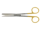 Show details for GOLD SCISSORS STRAIGHT BLUNT/SHARP - 14.5 cm, 1 pc.