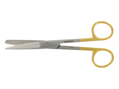 Picture of GOLD SCISSORS STRAIGHT BLUNT/SHARP - 14.5 cm, 1 pc.