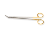 Show details for GOLD DEBAKEY POTTS SMITH SCISSORS - 19 cm - angle 25°, 1 pc.
