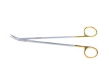 Show details for GOLD DEBAKEY POTTS SMITH SCISSORS - 19 cm - angle 45°, 1 pc.