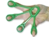 Picture of SET OF FINGER EXERCISERS - light/medium/heavy set of 3