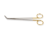 Show details for GOLD DEBAKEY POTTS SMITH SCISSORS - 19 cm - angle 60°, 1 pc.